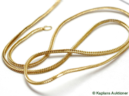 Pawnitems, Necklace, 18K 46cm, in auction: Pawn – Tuesday 17 June 2008