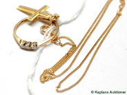 Pawnitems, Guldparti, 14K, in auction: Pawn – Tuesday 17 June 2008