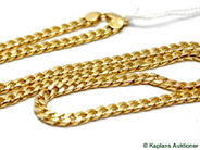 Pawnitems, Necklace, 18K "curb", in auction: Pawn – Tuesday 17 June 2008