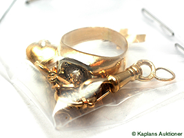 Pawnitems, Guldparti, 18K, in auction: Pawn – Tuesday 17 June 2008