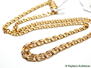 Pawnitems, Necklace, 18K graduated Bismarck, in auction: Pawn – Tuesday 17 June 2008