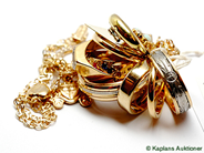 Pawnitems, Guldparti, 18K, in auction: Pawn – Tuesday 17 June 2008