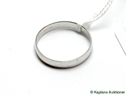 Pawnitems, Ring, 18K plain engraved, in auction: Pawn – Tuesday 17 June 2008