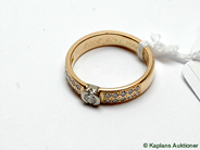 Pawnitems, Ring, 18K with diamonds 20xca0,02ct, in auction: Pawn – Tuesday 17 June 2008