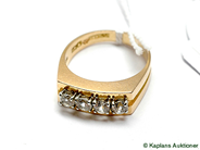 Pawnitems, Ring, 18K with stones, in auction: Pawn – Tuesday 17 June 2008