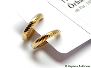 Pawnitems, Earrings, one Pair, in auction: Pawn – Tuesday 17 June 2008
