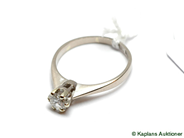 Pawnitems, Ring, 18K with diamond 0,45ct enligt engraving, in auction: Pawn – Tuesday 17 June 2008