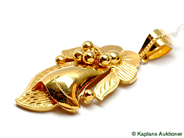 Pawnitems, Pendant, 21K, in auction: Pawn – Tuesday 17 June 2008