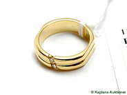 Pawnitems, Ring, 18K with diamonds, in auction: Pawn – Tuesday 17 June 2008