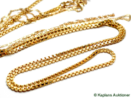 Pawnitems, Halskedjor, 3st 18K, in auction: Pawn – Tuesday 17 June 2008
