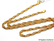 Pawnitems, Necklace, 21K, in auction: Pawn – Tuesday 17 June 2008
