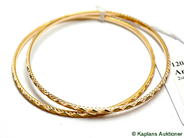 Pawnitems, Bangles, 2st, in auction: Pawn – Tuesday 17 June 2008
