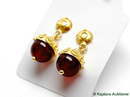 Pawnitems, Earrings, one pair, in auction: Pawn – Tuesday 17 June 2008