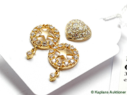 Pawnitems, Earrings, 3st, in auction: Pawn – Tuesday 17 June 2008