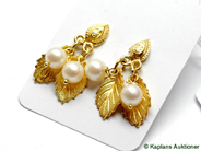 Pawnitems, Earrings, one pair, in auction: Pawn – Tuesday 17 June 2008