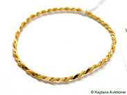Pawnitems, Bangle, 20K, in auction: Pawn – Tuesday 17 June 2008