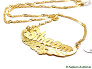 Pawnitems, Necklace, 21K, in auction: Pawn – Tuesday 17 June 2008