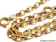 Pawnitems, Guldparti, 18K 1 Necklace, in auction: Pawn – Tuesday 17 June 2008