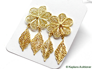 Pawnitems, Earrings, 18K one Pair, in auction: Pawn – Tuesday 17 June 2008