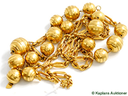 Pawnitems, Halscollier, 21K, in auction: Pawn – Tuesday 17 June 2008
