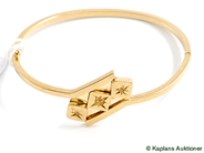 Pawnitems, Bangle, 18K opening, in auction: Pawn – Tuesday 17 June 2008