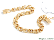 Pawnitems, Bracelet, 18K Bismarck, in auction: Pawn – Tuesday 17 June 2008
