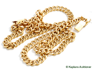 Pawnitems, Necklace, 18K, in auction: Pawn – Tuesday 17 June 2008