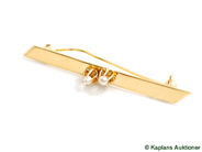 Pawnitems, Brooch, 18K, in auction: Pawn – Tuesday 17 June 2008