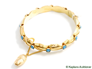 Pawnitems, Bangle, 18K opening, in auction: Pawn – Tuesday 17 June 2008