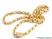 Pawnitems, Necklace, 18K, in auction: Pawn – Tuesday 17 June 2008