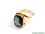 Pawnitems, Signet-ring, 14K with stone, in auction: Pawn – Tuesday 17 June 2008