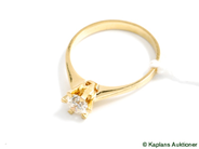Pawnitems, Ring, 18K Ø19½, in auction: Pawn – Tuesday 17 June 2008