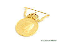 Pawnitems, Medal, 18K, in auction: Pawn – Tuesday 17 June 2008