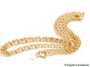 Pawnitems, Necklace, 18K graduated Bismarck, in auction: Pawn – Tuesday 17 June 2008
