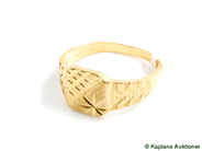 Pawnitems, Ring, 21K, in auction: Pawn – Tuesday 17 June 2008