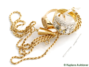 Pawnitems, Guldparti, 18K 1 Necklace, in auction: Pawn – Tuesday 17 June 2008
