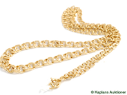 Pawnitems, Necklace, 18K graduated Bismarck, in auction: Pawn – Tuesday 17 June 2008