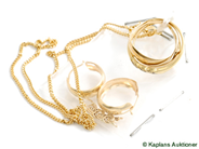 Pawnitems, Guldparti, 18K, in auction: Pawn – Tuesday 17 June 2008