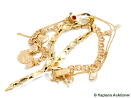 Pawnitems, Guldparti, 18K 1 Necklace, in auction: Pawn – Tuesday 17 June 2008