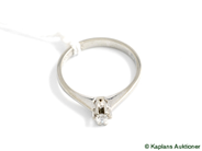 Pawnitems, Ring, 18K with diamond ca0,08ct, in auction: Pawn – Tuesday 17 June 2008