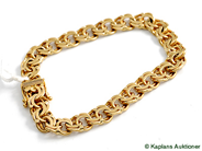 Pawnitems, Bracelet, 18K Bismarck, in auction: Pawn – Tuesday 17 June 2008