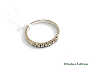 Pawnitems, Ring, 18K with diamonds, in auction: Pawn – Tuesday 17 June 2008