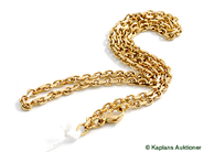 Pawnitems, Necklace, 18K, in auction: Pawn – Tuesday 17 June 2008
