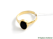 Pawnitems, Ring, 18K with stone, in auction: Pawn – Tuesday 17 June 2008