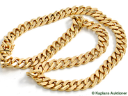 Pawnitems, Necklace, 18K "curb", in auction: Pawn – Tuesday 17 June 2008