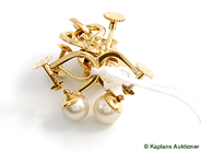Pawnitems, Earrings, two pair, in auction: Pawn – Tuesday 17 June 2008