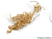 Pawnitems, Guldparti, 18K various damaged guldsmycken, in auction: Pawn – Tuesday 17 June 2008