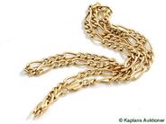 Pawnitems, Necklace, 14K Figaro 53cm, in auction: Pawn – Tuesday 24 June 2008