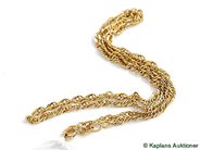 Pawnitems, Necklace, 18K Cordel 42cm, in auction: Pawn – Tuesday 24 June 2008