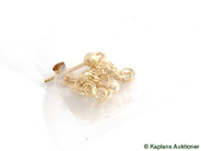 Pawnitems, Earrings, 1 pair 18K Bismarck, in auction: Pawn – Tuesday 24 June 2008